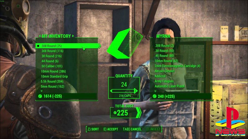 Как получить бесконечные крышечки в Fallout 4