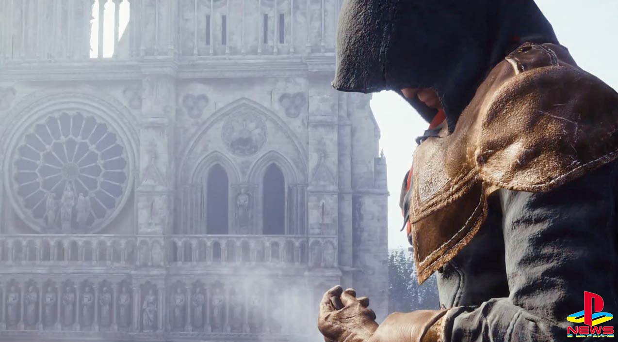 Зал из тизера Assassin's Creed: Unity на движке Unreal Engine 4