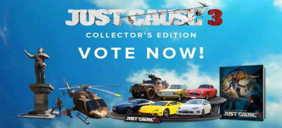 Поклонники сами определят содержимое Just Cause 3: Collector’s Edition