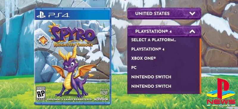 Spyro Reignited Trilogy может выйти на PC и Nintendo Switch