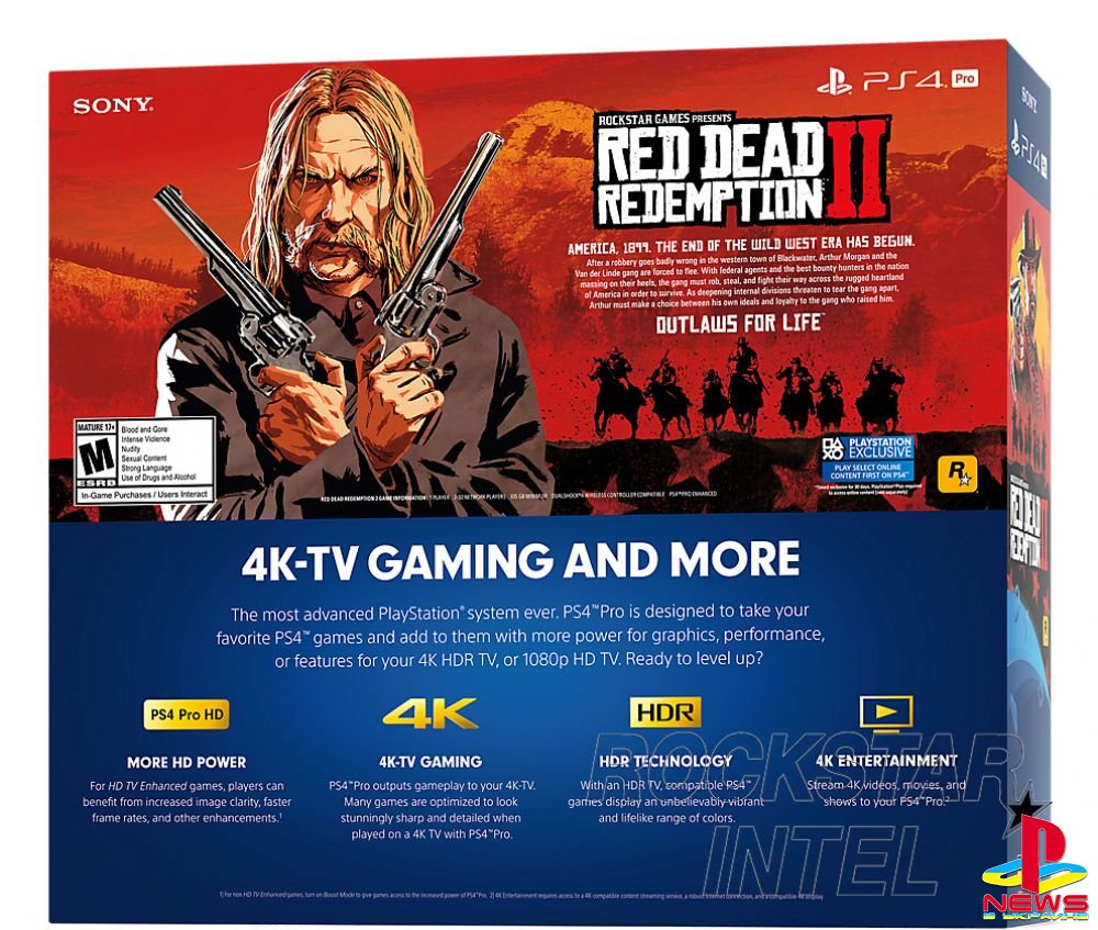 Red Dead Redemption 2 займет 105 Гб на PS4