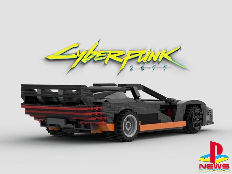 Энтузиаст сделал LEGO-версию машины Quadra Turbo R из Cyberpunk 2077
