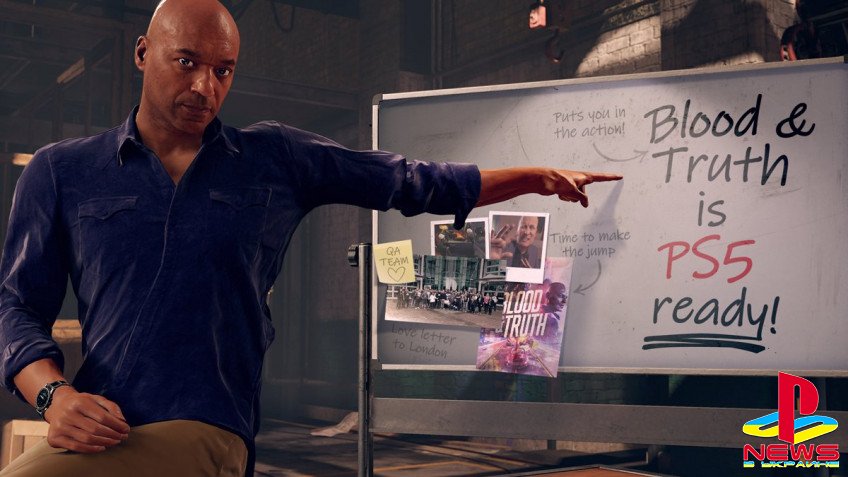 VR-шутер Blood & Truth уже обновили для PlayStation 5