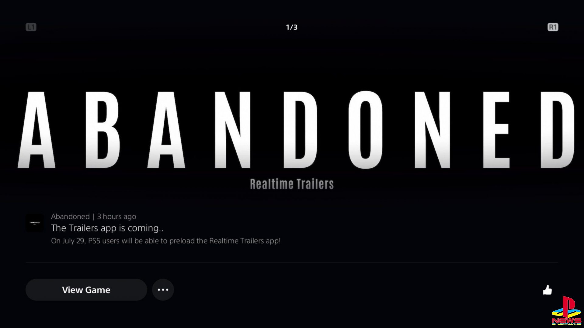 Приложение-компаньон для хоррора Abandoned будет доступно для предзагрузки 29 июля